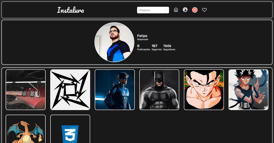 Foto do projeto Instafolio